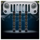 3PC 8" Single Row CREE LED Grille Light Kit