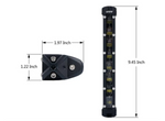 3PC 8" Single Row CREE LED Grille Light Kit