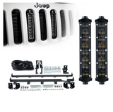 3PC 8" Double Row Philips LED Grille Light Kit