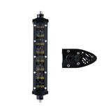 3PC 8" Double Row Philips LED Grille Light Kit