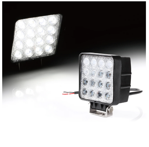 4" 48W High Power LED 60 Degree Flood Beam Offroad Light