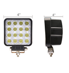 4" 48W High Power LED 60 Degree Flood Beam Offroad Light