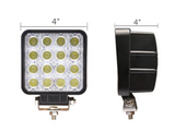 4" 48W High Power LED 60 Degree Flood Beam Offroad Light