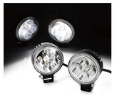 Set Of 2 - 3" 12W Round High Power LED Spot Lights