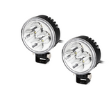 Set Of 2 - 3" 12W Round High Power LED Spot Lights