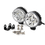 Set Of 2 - 3" 12W Round High Power LED Spot Lights
