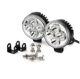Set Of 2 - 3" 12W Round High Power LED Spot Lights