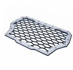 Silver Steel Mesh Grille For 2017 Polaris RZR Turbo Models