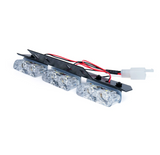 LED Patrol Series White Red Grille Strobe Light Set