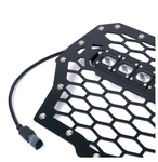 Black Steel Mesh Grille With 14" C7 LED Light Bar