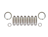 Chrome Front Grille Insert And Bezel Cover For Headlight And Turn Signal Light