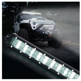 Aquatic Series 9.5" Double Row LED Light Bar With Blue Backlight
