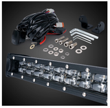 Aquatic Series 9.5" Double Row LED Light Bar With Blue Backlight