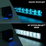 Aquatic Series 9.5" Double Row LED Light Bar With Blue Backlight