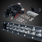 Aquatic Series 8" Double Row LED Light Bar With Blue Backlight