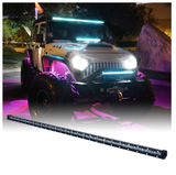 Aquatic Series 44" Single Row 210W LED Light Bar With Blue Backlight