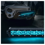 Aquatic Series 32" Double Row LED Light Bar With Blue Backlight