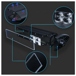 Aquatic Series 42" Double Row LED Light Bar With Blue Backlight