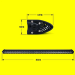 Aquatic Series 42" Double Row LED Light Bar With Blue Backlight