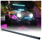 Aquatic Series 38" Single Row 180W LED Light Bar With Blue Backlight