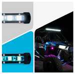 Aquatic Series 38" Single Row 180W LED Light Bar With Blue Backlight