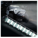 Aquatic Series 14" Double Row LED Light Bar With Blue Backlight