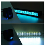 Aquatic Series 32" Double Row LED Light Bar With Blue Backlight