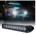 Aquatic Series 14" Double Row LED Light Bar With Blue Backlight