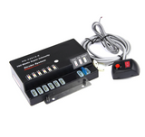Amber & White 120W 6 LED Bulbs Hide-A-Way Strobe Lights