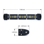 8" 30W Astro Series Flood Beam CREE LED Light Bar