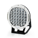 White 96W 9" Round Spot LED Offroad Light