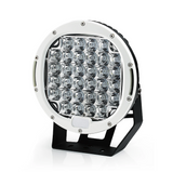 White 96W 9" Round Spot LED Offroad Light