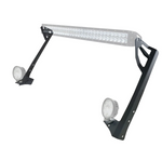 Super Nova 5D 300W 52 Inch LED Work Light Bar & Windshield Mounting Bracket Kit