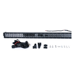 Super Nova 5D 288W 50'' LED Work Light Bar & Windshield Mounting Bracket Kit