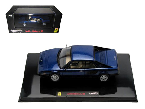Ferrari Mondial 8 Blue Elite Edition Limited Edition 1 of 5000 Produced Worldwide 1/43 Diecast Model Car by Hotwheels