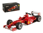 Ferrari F2002 Michael Schumacher France GP 2002 Elite Edition 1/43 Diecast Model Car by Hotwheels