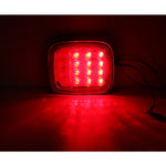 Fit Jeep Wrangler TJ CJ YJ LED Tail Light Rear Light Brake Reverse Turn Signal +