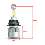 LED Headlight Bulbs Car 9007 HB5 6000K 2000W 300000LM CREE High/Low Beam 4X4 ATV