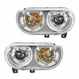 HID Headlight Headlamp Light Lamp Pair Set New LH & RH for 08-13 Challenger