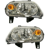 Headlight Set For 2006-2011 Chevrolet HHR Driver and Passenger Side w/ bulb