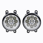 (2) LED Fog Lights H8 H9 H11 6000K Clear Left Right for Toyota Camry Yaris Lexus