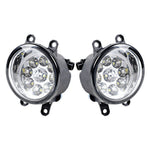(2) LED Fog Lights H8 H9 H11 6000K Clear Left Right for Toyota Camry Yaris Lexus