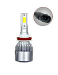 For 2006-2008 VICTORY Cory Ness Jackpot HEADLIGHT LED BULB 1500W 22500L