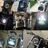 Black Hi/Lo LED Headlight Motor for Harley V Rod V-rod VROD VRSC VRSCA VRSCDX