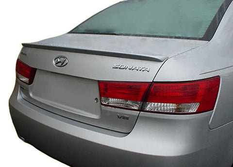 PAINTED PRIMED FACTORY STYLE LIP SPOILER FOR A HYUNDAI SONATA 2006-2010