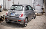 UN-PAINTED "POP-STYLE" REAR SPOILER FOR 2012-2017 FIAT 500 - SMALLER THAN ABARTH