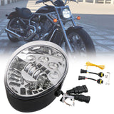 LED Hi/Lo Headlight For Harley Vrod V-ROD VRSC VRSCA VRSCB 2002-2017