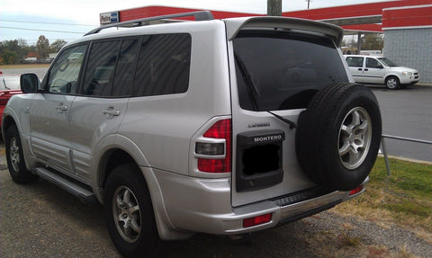 UNPAINTED GRAY PRIMER TOP REAR SPOILER FOR 2001-2007 MITSUBISHI MONTERO SUV