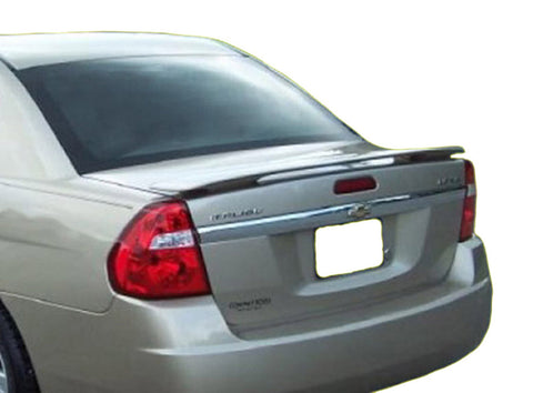 PAINTED FACTORY SPOILER FOR A CHEVROLET MALIBU 2004-2007 CUSTOM FOR 2008-2012