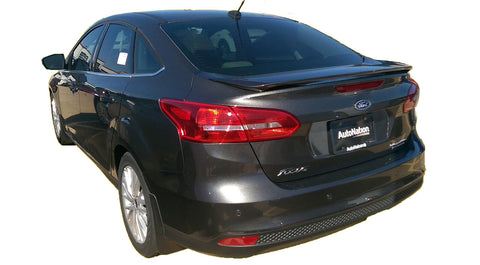 PAINTED LISTED COLORS FACTORY STYLE SPOILER FOR A FORD FOCUS 2015-2018